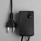 Гирлянда «Нить» 5 м с насадками «Ёлка», IP44, тёмная нить, 40 LED, свечение белое, 8 режимов, 220 В - Фото 4