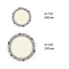 Скатерть новогодняя «Этель» Christmas time, d=220 см ±3 см с ГМВО, 100% хлопок, саржа 190 г/м² - Фото 12