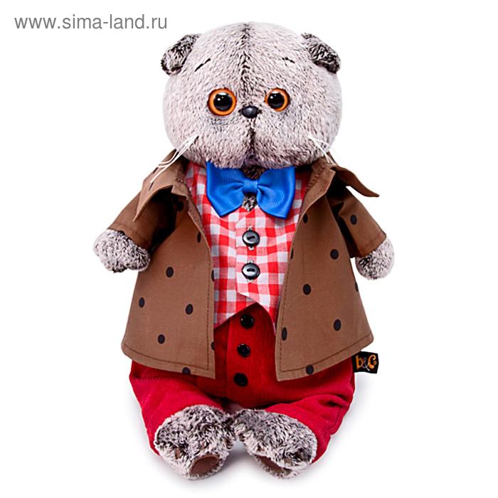 Мягкая игрушка «Басик в костюме с бантом», 22 см - Фото 1
