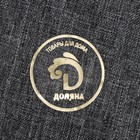 Корзина для белья Доляна «Лён», с крышкой, 37×43×66 см, серая - Фото 7