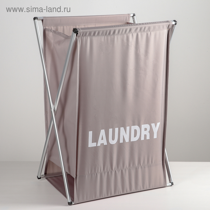 Корзина универсальная Доляна Laundry, 43×29×64 см, цвет МИКС - Фото 1
