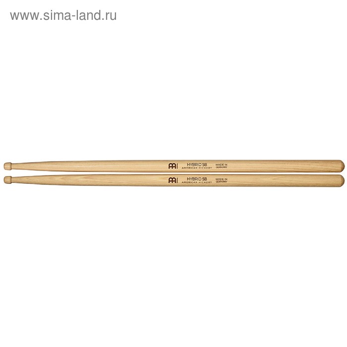 Барабанные палочки Meinl SB107-MEINL Hybrid 5B , деревянный наконечник - Фото 1