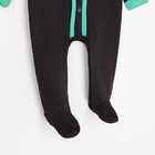 Комбинезон для мальчика, черный, рост 62-40 - Фото 3