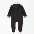 Комбинезон для мальчика, черный, рост 62-40 - Фото 4