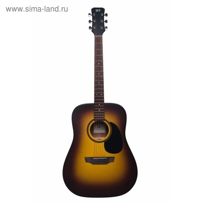 Акустическая гитара JET JD-255 SSB - цвет санберст - Фото 1