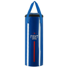 Мешок боксёрский FIGHT EMPIRE, вес 11 кг, на ленте ременной, цвет синий