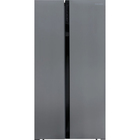 Холодильник Shivaki SBS-574DNFX, Side-by-Side, класс А+, 570 л, Full No Frost, серебристый - Фото 1