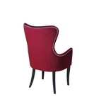 Кресло «Лари», ткань велюр, опоры венге, цвет берри - Фото 2