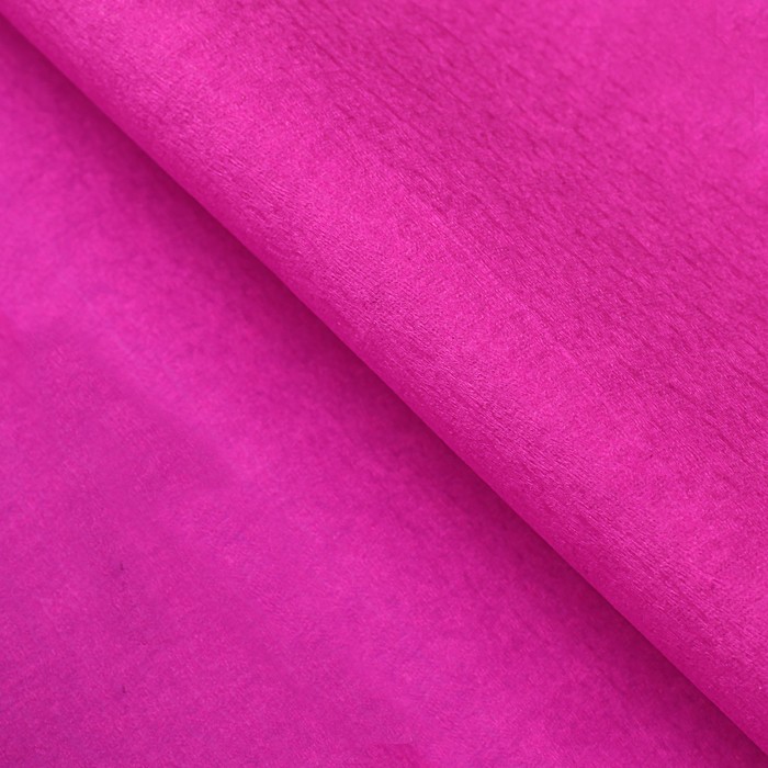 Бумага тишью, крепированная, розовая, 50 х 200 см - Фото 1