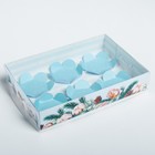 Коробка для кондитерских изделий «Уютный Новый Год», 17 х12 х3 см - Фото 1