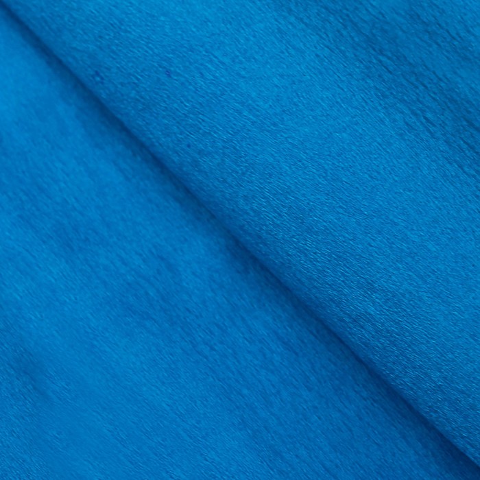 Бумага тишью, крепированная, голубая, 50 х 200 см - Фото 1