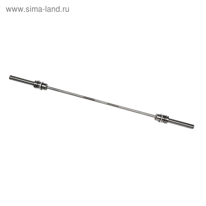 Гриф для пауэрлифтинга 2200 мм, d=50 мм, особо прочная сталь, 600 кг - Фото 1