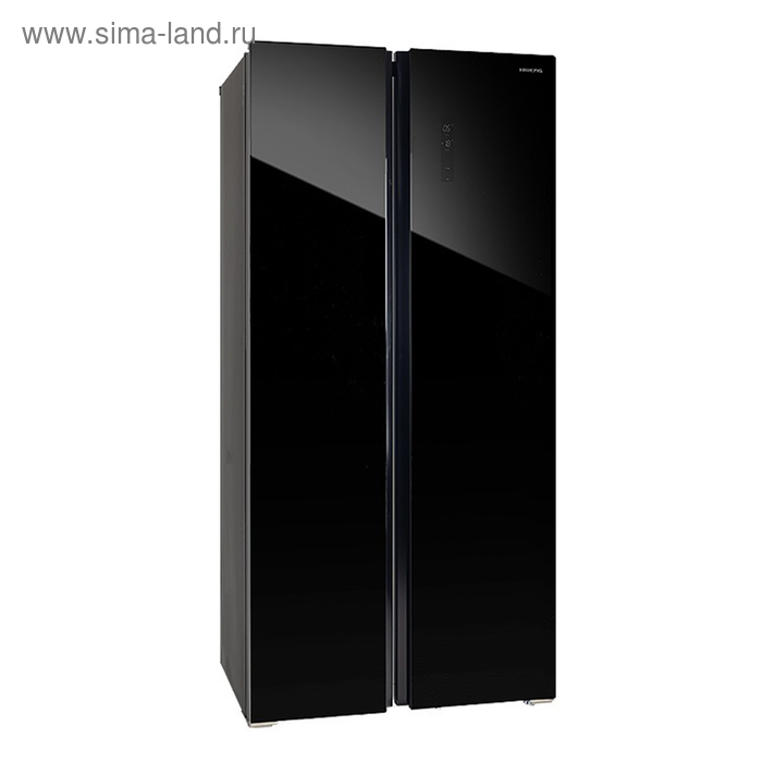 Холодильник HIBERG RFS-480DX NFGB, Side-by-Side, класс А+, 476 л, Total No Frost, чёрный - Фото 1