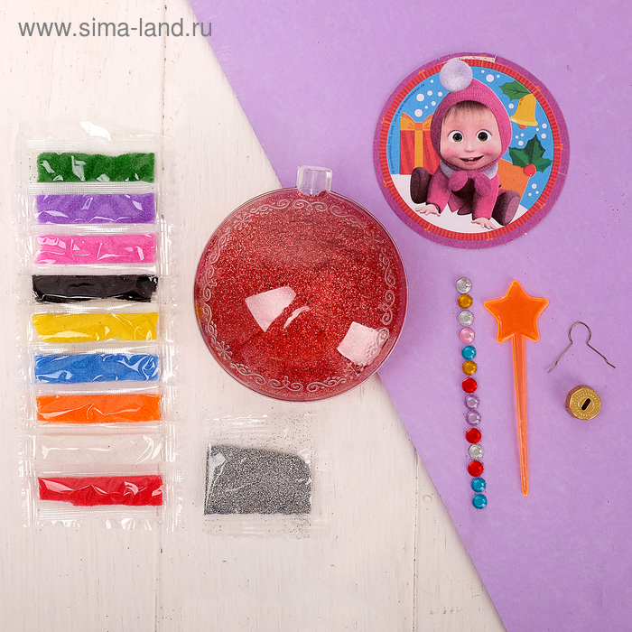 Набор для творчества: шар-фреска "С Новым годом!" - Фото 1