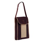 Сумка для планшета формата А3, 420×300×80 мм, коричневый/бежевый, Estado - Фото 2