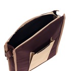 Сумка для планшета формата А3, 420×300×80 мм, коричневый/бежевый, Estado - Фото 4