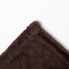 Плед с рукавами, цвет шоколад, 150х200 см, рукав — 27х52 см, аэрософт - Фото 3