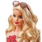 Коллекционная кукла Barbie, в красном платье - Фото 6