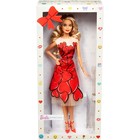 Коллекционная кукла Barbie, в красном платье - Фото 10