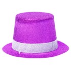 Карнавальная шляпка «Цилиндр», на резинке, цвета МИКС - Фото 9