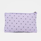 Набор косметичек 3 в 1 на молниях, цвет сиреневый - Фото 3