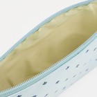 Набор косметичек на молниях, 3 в 1, цвет голубой - Фото 4