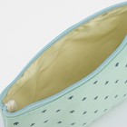 Набор косметичек 3 в 1 на молниях, цвет мятный - Фото 4