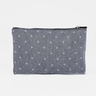 Набор косметичек 3 в 1 на молниях, цвет серый - Фото 3