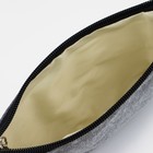 Набор косметичек 3 в 1 на молниях, цвет серый - Фото 4