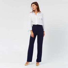 Брюки женские "Balmain" цвет тёмно-синий, р-р 44 4447836