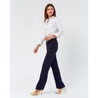 Брюки женские "Balmain" цвет тёмно-синий, р-р 46 4447837 - фото 14610724