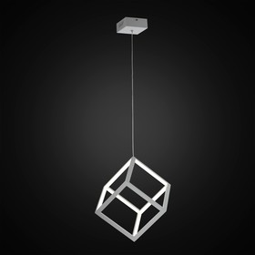 Люстра Куб, 30Вт LED, 1950лм, 4000K, белый