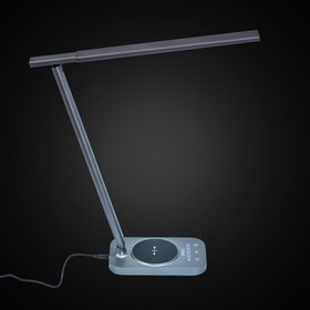 Настольная лампа Ньютон, 9Вт LED, 720Lm, 3000-4000K, графит