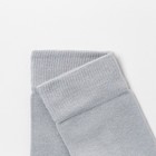 Носки детские с махровым следом, цвет серый, размер 18-20 - Фото 2