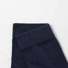 Носки детские с махровым следом, цвет синий, размер 18-20 - Фото 2
