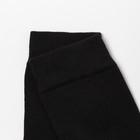 Носки мужские с махровым следом цвет чёрный, размер 27-29 - Фото 2