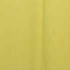 Бумага креп, простой, цвет светло-лимонный, 0,5 х 2,5 м - Фото 2