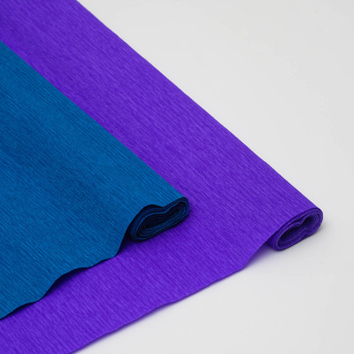 Креп для цветов простой МИКС 50 см х 2,5 м