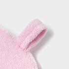 Мочалка варежка детская Доляна «Единорожка», для купания, 25×19 см - Фото 5