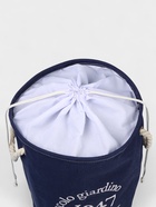 Корзина для белья Доляна «Пикколо», 30×30×40 см, с затяжкой, синяя - Фото 11