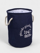 Корзина для белья Доляна «Пикколо», 30×30×40 см, с затяжкой, синяя - Фото 8