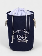 Корзина для белья Доляна «Пикколо», 30×30×40 см, с затяжкой, синяя - Фото 9