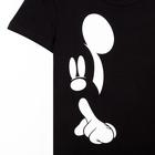 Футболка «Mickey» Микки Маус, цвет чёрный - Фото 6