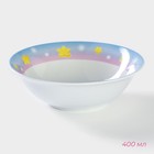 Набор детской посуды из керамики Доляна «Совы тинейджеры», 3 предмета: кружка 230 мл, миска 400 мл, тарелка d=18 см - Фото 5