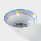 Набор детской посуды из керамики Доляна «Совы тинейджеры», 3 предмета: кружка 230 мл, миска 400 мл, тарелка d=18 см - Фото 11