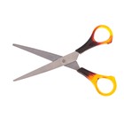 Ножницы 16 cм Attomex Amber, ручки под янтарь, в ПВХ чехле - фото 42594524