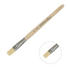 Кисть для рисования, щетина, № 16, Calligrata, плоская, деревянная ручка (комплект 4 шт) - фото 65310451