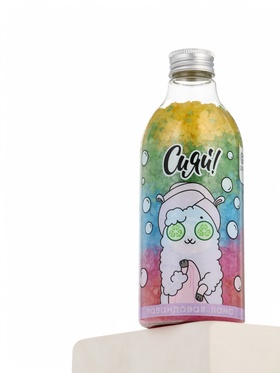 Соль для ванны «Сияй!», 500 г, аромат лаванды, BEAUTY FOX 4193965