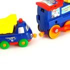 Паровоз «Поезд Дедушки Мороза», работает от батареек, цвета МИКС - Фото 5