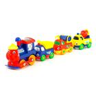Паровоз «Поезд Дедушки Мороза», работает от батареек, цвета МИКС - Фото 6